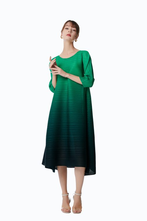 pleatslog-Miyake ladies pleated dress (3) pleatslog-Miyake ladies pleated dress (3)