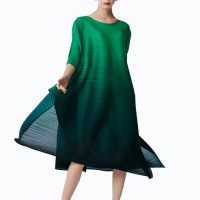 pleatslog-Miyake ladies pleated dress (5) pleatslog-Miyake ladies pleated dress (5)