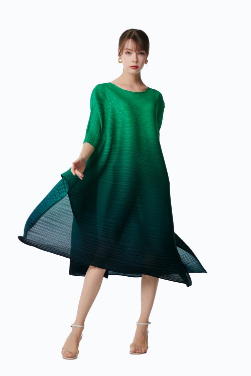 pleatslog-Miyake ladies pleated dress (5) pleatslog-Miyake ladies pleated dress (5)